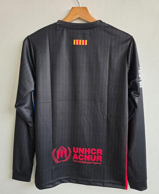 FC Barcelona 2024-25 Away Embroidery Full Sleeves PREMIUM QUALITY