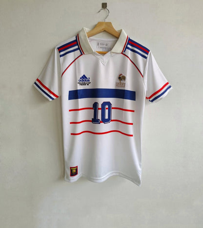 France 2006 zidane half sleeves retro