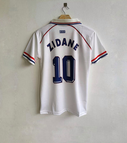 France 2006 zidane half sleeves retro