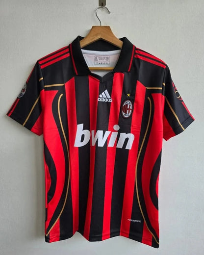 Ac milan 2006-07 Maldini half sleeves retro