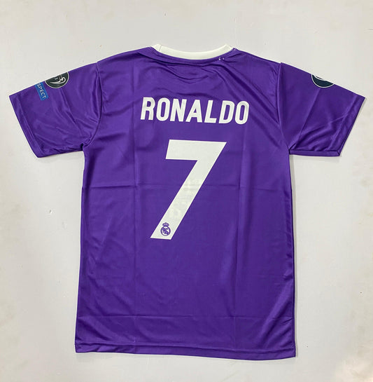 Real Madrid 2016-17 Away Ronaldo - Half and Embroidery