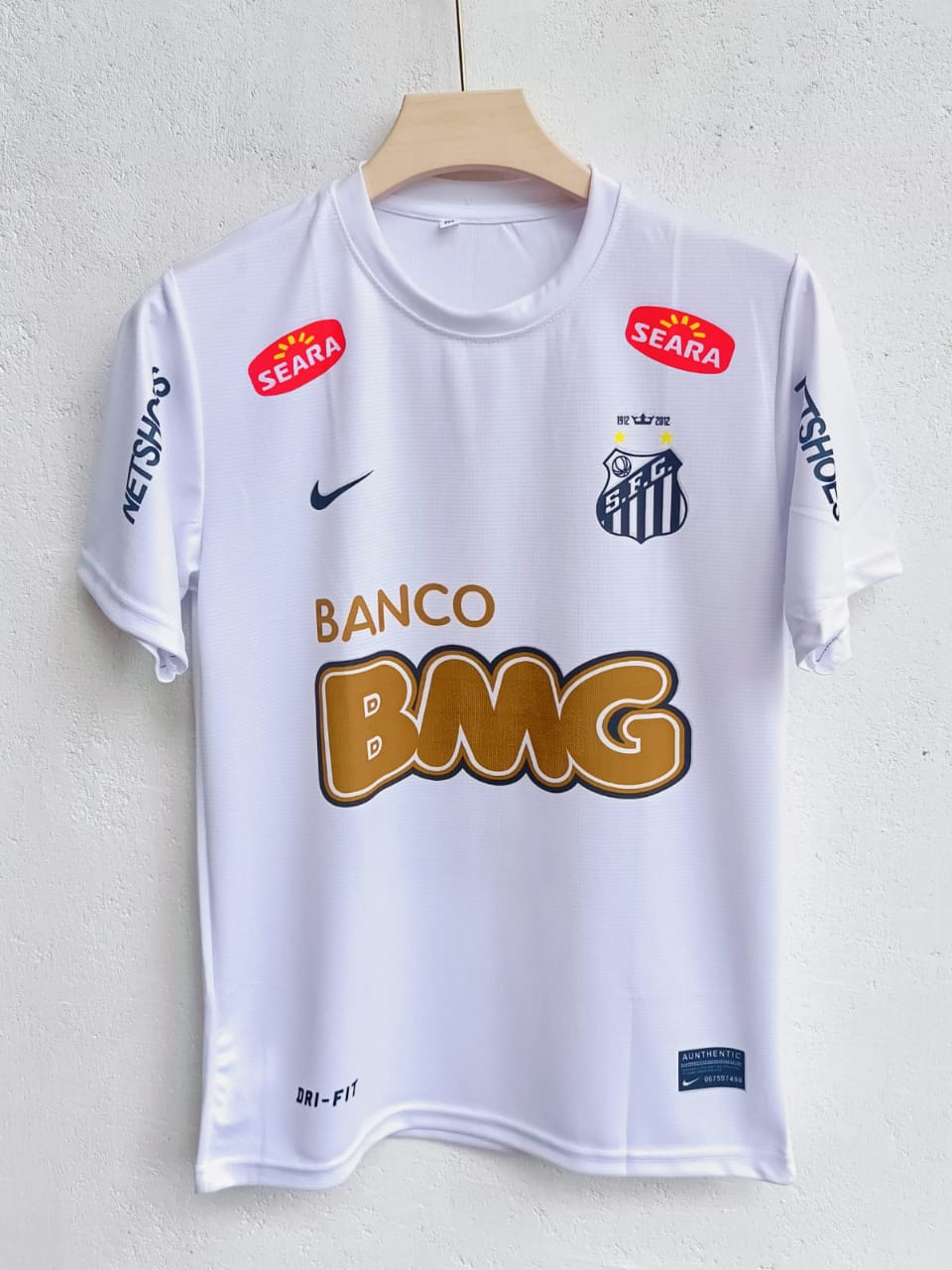 Santos FC Neymar half sleeves retro