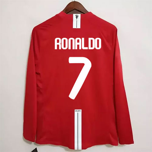 Manchester united 2008-09 ronaldo full sleeves retro