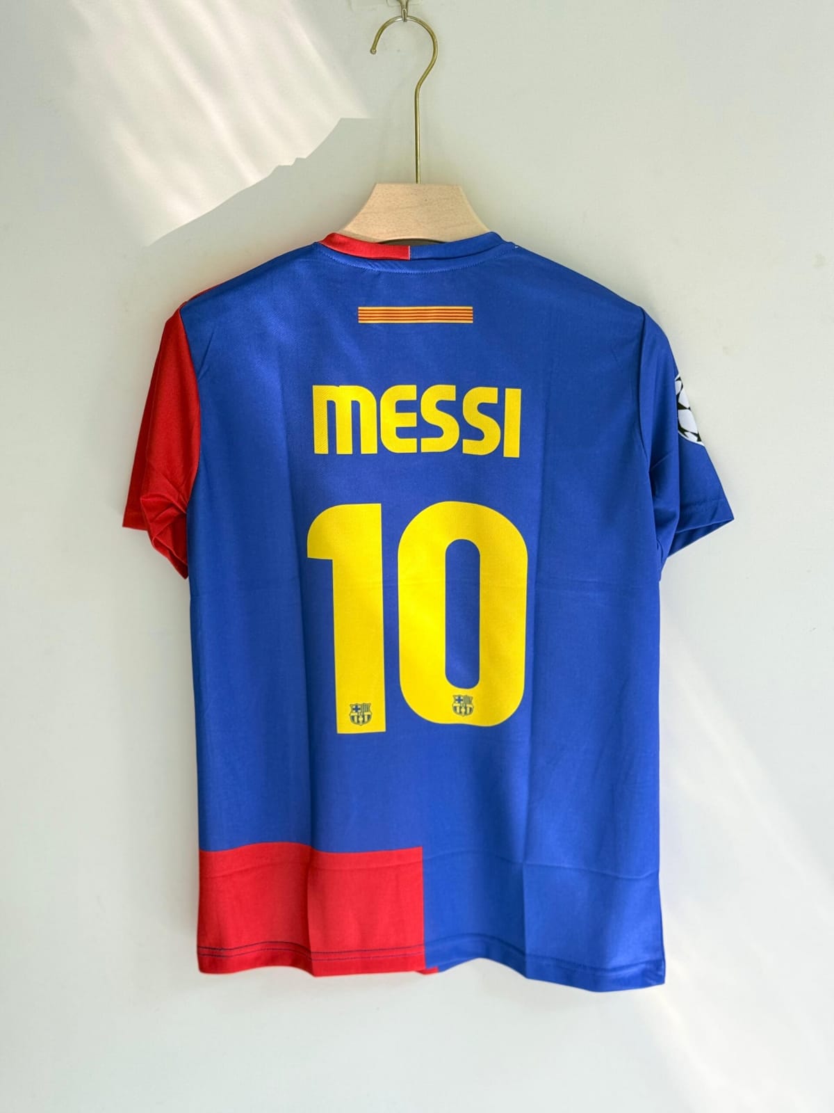 Messi Barcelona 2008-09 half sleeves retro