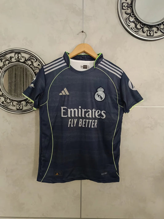 Real madrid 25-26 away half sleeves kit